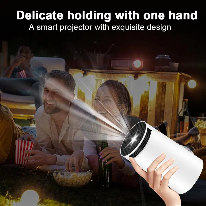 PROJETOR Magcubic Projector Hy300 4K Android 11 Dual Wifi6 200 ANSI Allwinner H713 BT5.0 1080P 1280*720P Home Cinema Outdoor Projetor